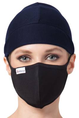 2 Pcs Set-Under Hijab Full Cap and Mask Combo 4
