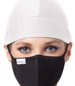 2 Pcs Set-Under Hijab Full Cap and Mask Combo