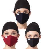 4 Pcs Set-Under Hijab Cap and Mask Combo