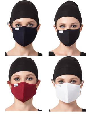 5 Pcs Set-Under Hijab Cap and Mask Combo 1