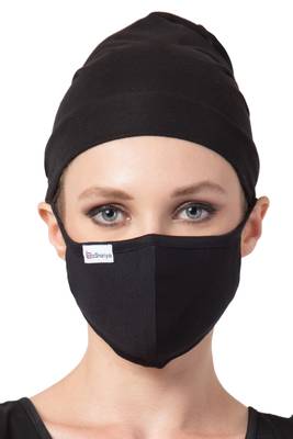 5 Pcs Set-Under Hijab Cap and Mask Combo 2