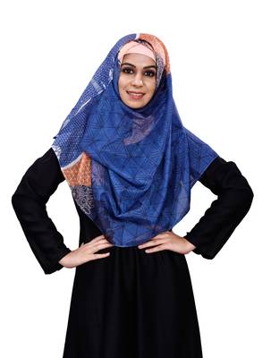 JSDC Women Occassion Wear Printed BSY Magic Scarf Hijab 5