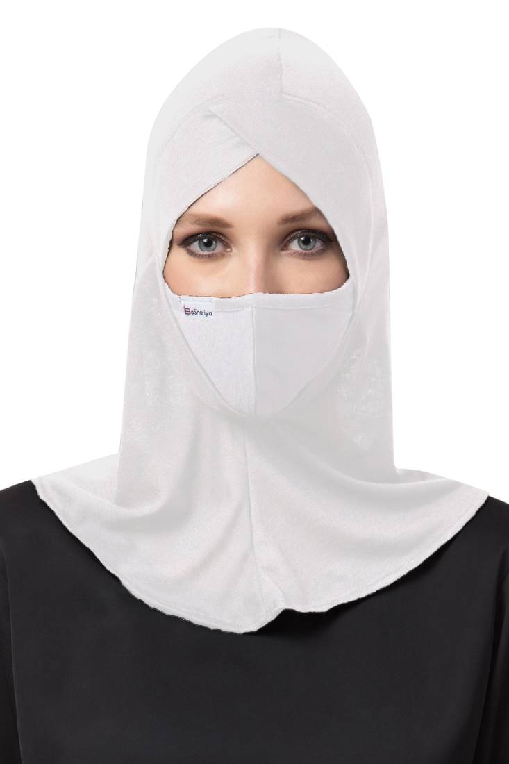 6 Pcs Set-Under Hijab Cap and Mask Combo