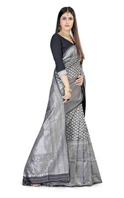 Beautiful Pure Banarasi Silk Woman's saree 4
