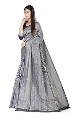 Beautiful Pure Banarasi Silk Woman's saree 5