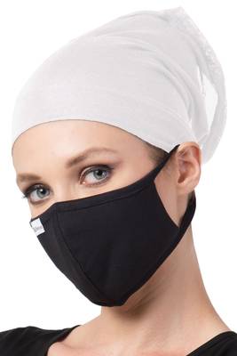 2 Pcs Set-Under Hijab Bonnet Cap and Mask Combo 2