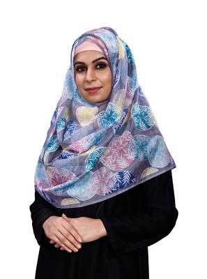 JSDC Women Free Size Printed BSY Magic Scarf Stole 1