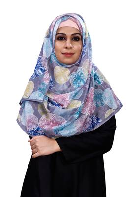 JSDC Women Free Size Printed BSY Magic Scarf Stole 4