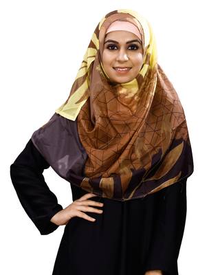 JSDC Women's Daily Wear BSY Magic Printed Scarf Hijab 5