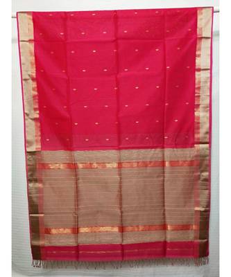 RANI  woven cotton silk saree with blouse 1