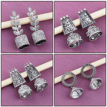 Oxidised Wedding  Traditional jhumki Earring For Women Girl Set 4 2