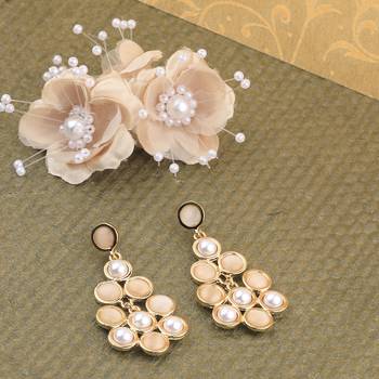Atrractive Delicated Patry Wear Pearl Earring For Women Girl 1