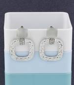 Fashion Silver Plated Diamond Dangle Earring For Women Girl