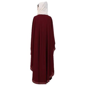 Indo Classic Kaftan- Maroon 4