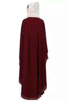 Indo Classic Kaftan- Maroon