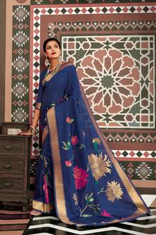 Aurima Bollywood Soft Weaving Party Wear Designer Saree For Women