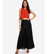 Desi Weavess bias buttoned down biased contemporary   saree blouse