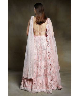 pink bridal lehenga 5