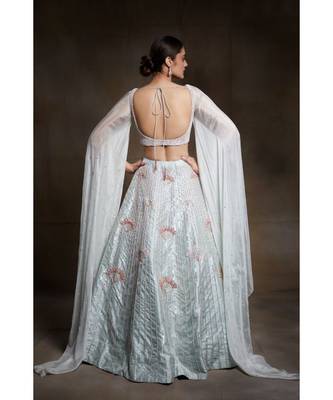 mint green lehenga 2