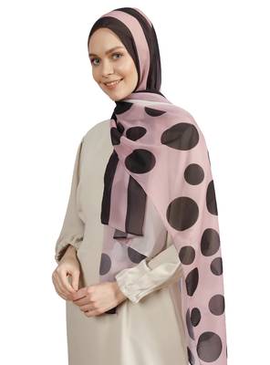 JSDC Daily Wear Polka Dot Printed Scarf Hijab Dupatta For Women 1