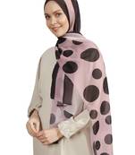 JSDC Daily Wear Polka Dot Printed Scarf Hijab Dupatta For Women