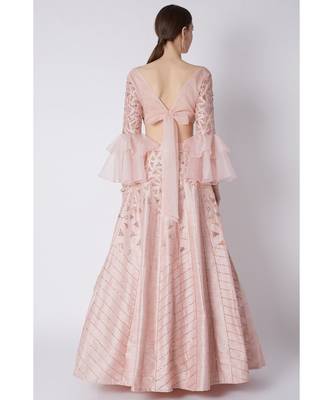 Rose pink lehenga 3