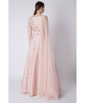 Rose pink gown 2