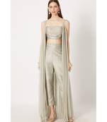 olive green pant sets