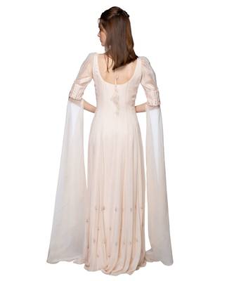 Cream Anarkali 2