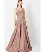 Biscuit brown gown