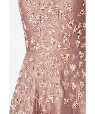 Biscuit brown gown 3