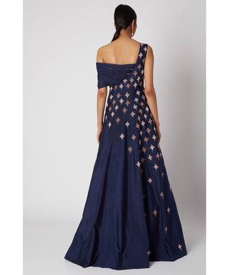 navy blue gown 2