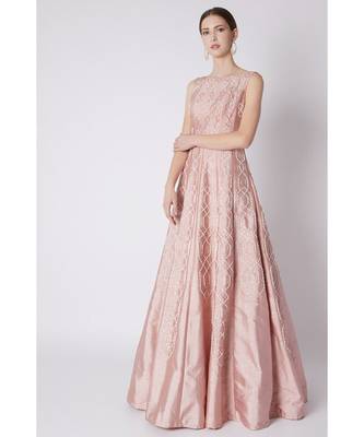 rose pink gown 1