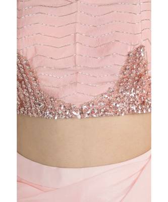 Baby Pink Saree 2