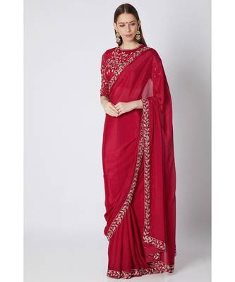 Red Saree 1