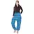 Blue Jaipuri Printed Cotton Free Size Pyjama