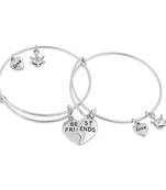 White crystal bracelets