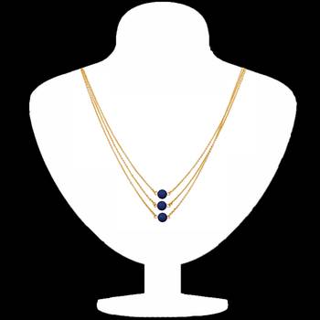 Blue pearl necklaces 2