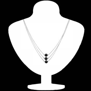 Black pearl necklaces 2