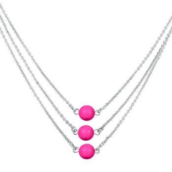 Pink pearl necklaces 3