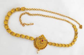 Gold bridal-kamarband 1