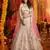 Light chiku Heavy zarkan, foil mirror, dori, thread Embroidered pure organza Semi Stitched bridal lehenga