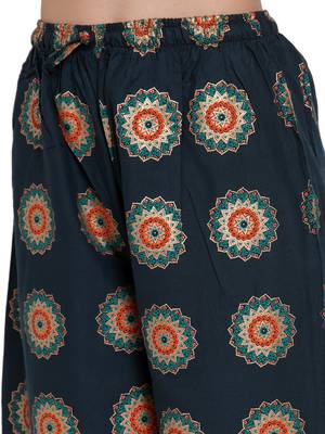 Red printed rayon kurtas-and-kurtis 5