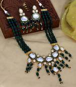 Green necklace-sets