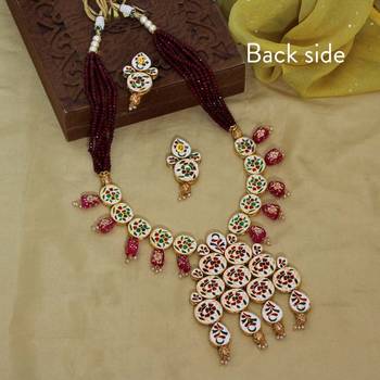 Pink necklace-sets 2