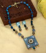 Turquoise necklace-sets