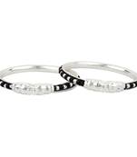 Silver bangles-and-bracelets