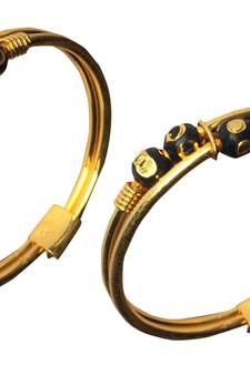 Gold bangles-and-bracelets