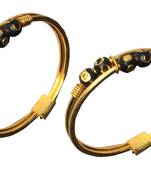 Gold bangles-and-bracelets