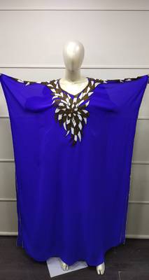 Evening Wear Full Length Maxi Dress For Daily Use Home Gown Nighty Caftan 1119 1